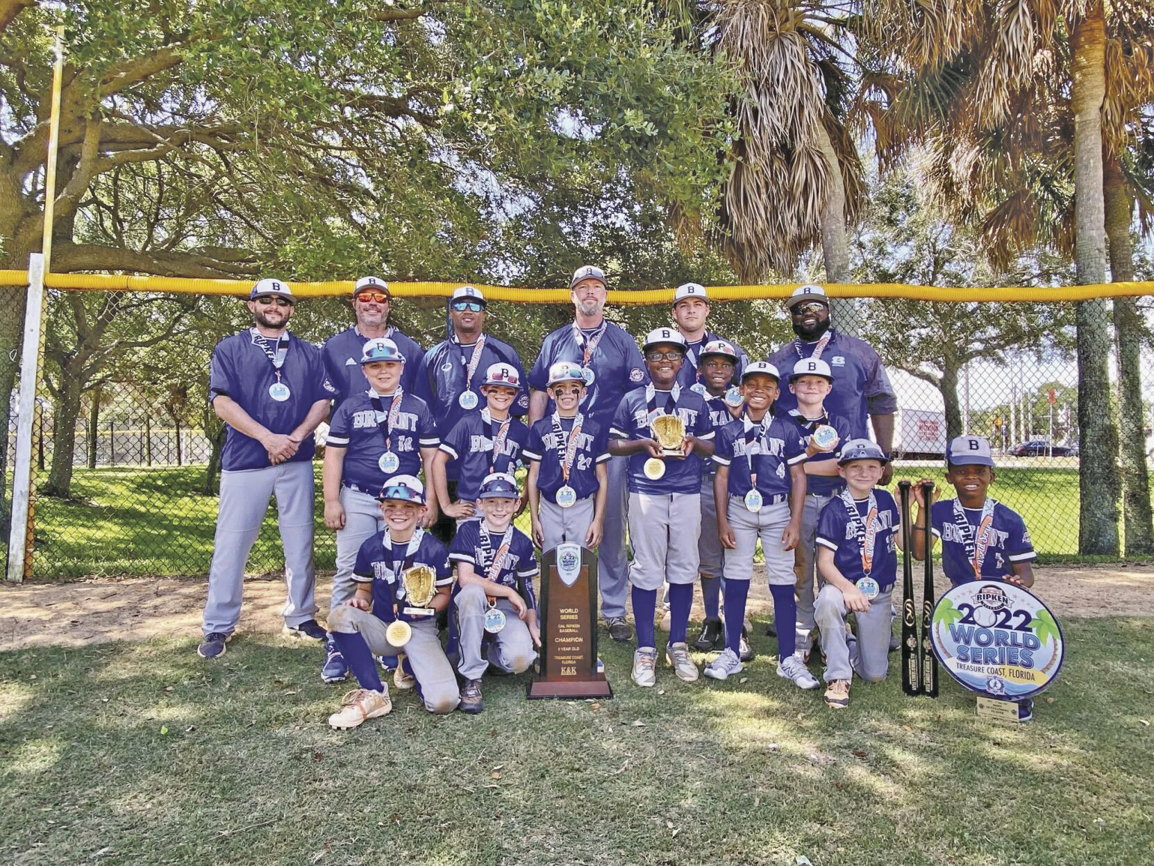 BRYANT CHAMPION DE LA SÉRIE MONDIALE 9U